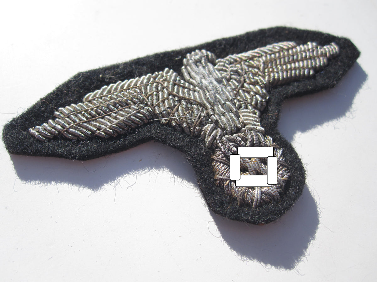 SS - Ärmeladler Waffen-SS  Effekten der Schutzstaffel 1000% alt und ORIGINAL