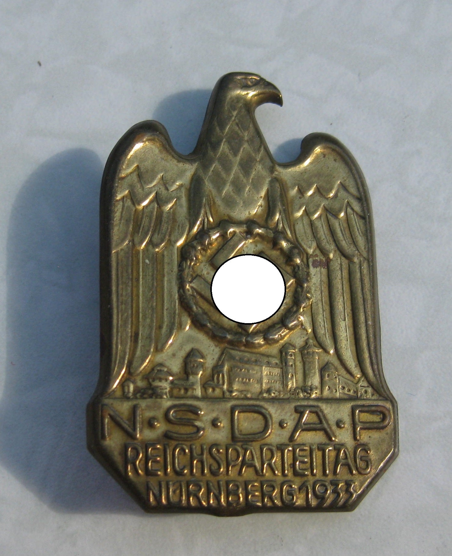 H.W. NSDAP Reichsparteitag Nürnberg 1933 MINT CONDITION