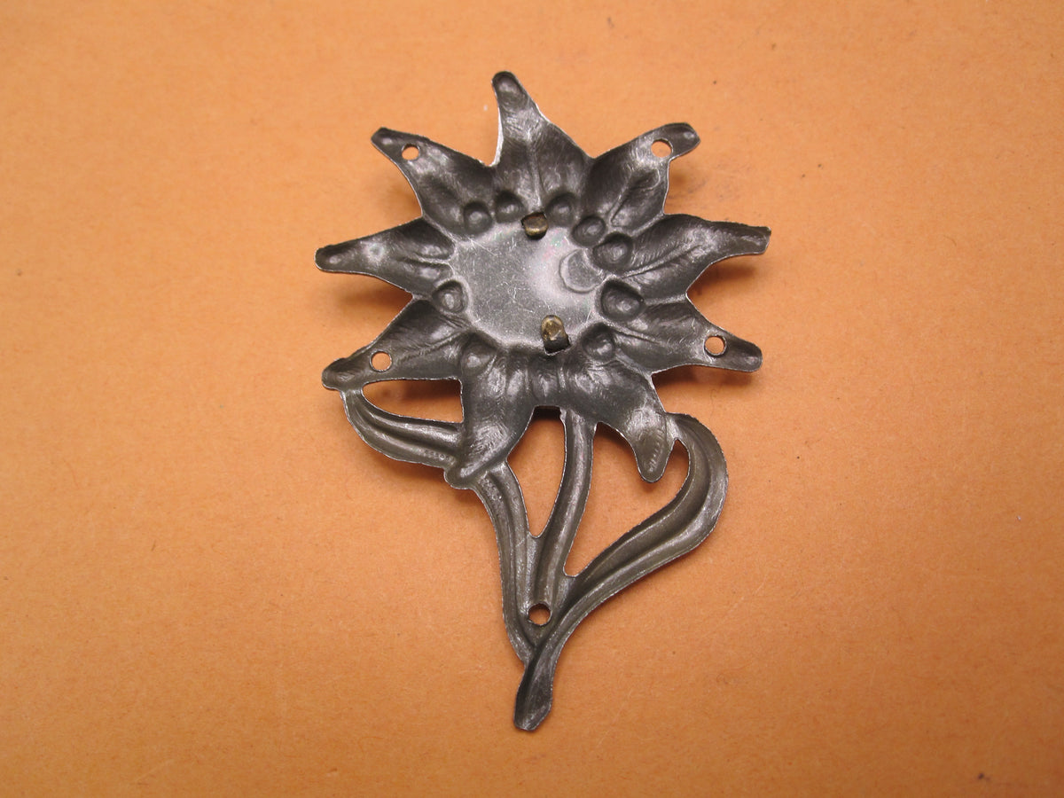 H.W.  -   -  Gebirgsjäger Mützenabzeichen Wehrmacht - Heer Edelweiß für die Bergmütze