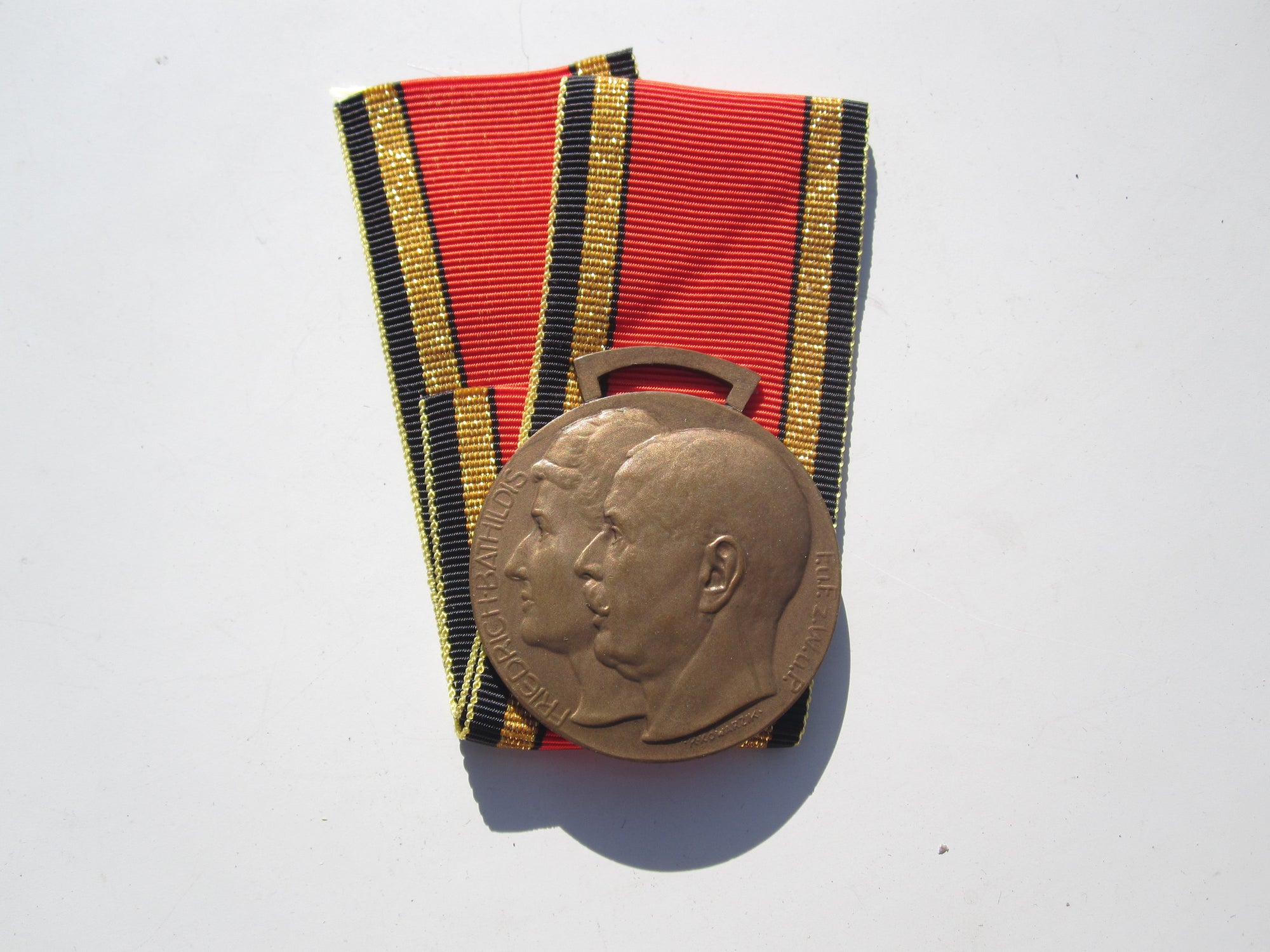 Verdienstmedaille Fürstentum Waldeck & Pyrmont  1915  Besterhaltung