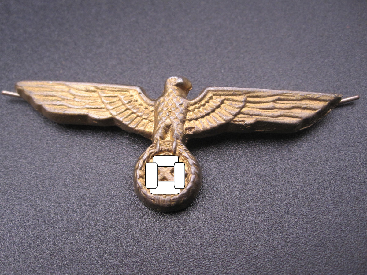 H.W.  -  -  SET Kokarde mit Mützenkranz und Mützenadler für Schirmmütze GENERAL des Heeres !!!