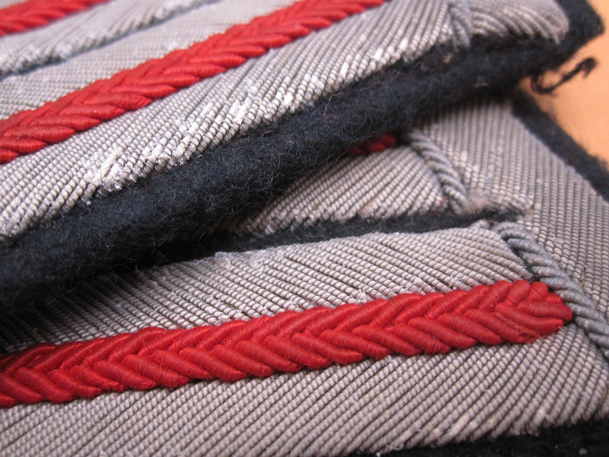 H.W.  -   -     Kragenspiegel für Offizier der Wehrmacht Heer Artillerie Sturmartillerie