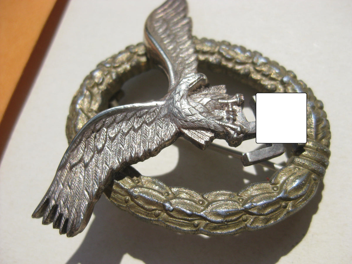 H.W.   -  -        100% originales Gemeinsames Flugzeugführer- und Beobachterabzeichen