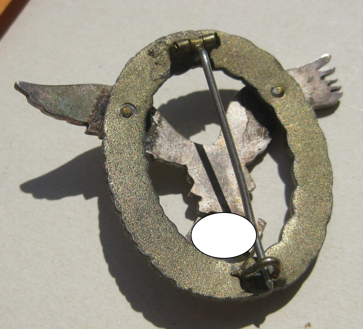 H.W.   -  -        100% originales Gemeinsames Flugzeugführer- und Beobachterabzeichen