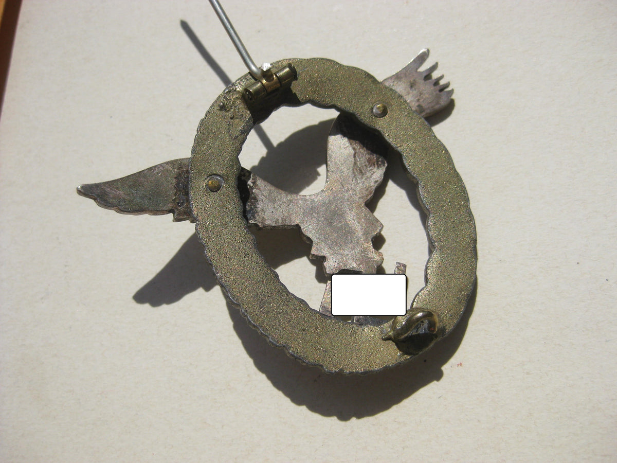 H.W.   -  -        100% originales Gemeinsames Flugzeugführer- und Beobachterabzeichen