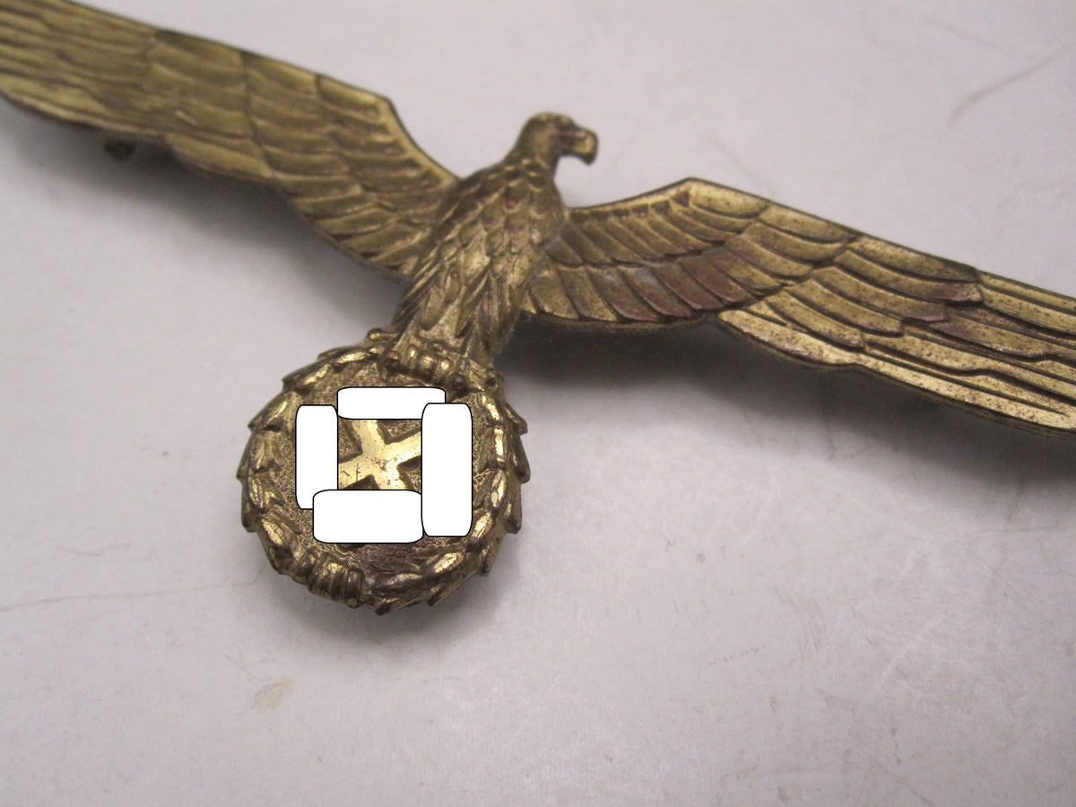 H.W.  -  -   Kriegsmarine Metallbrustadler für die Sommeruniform