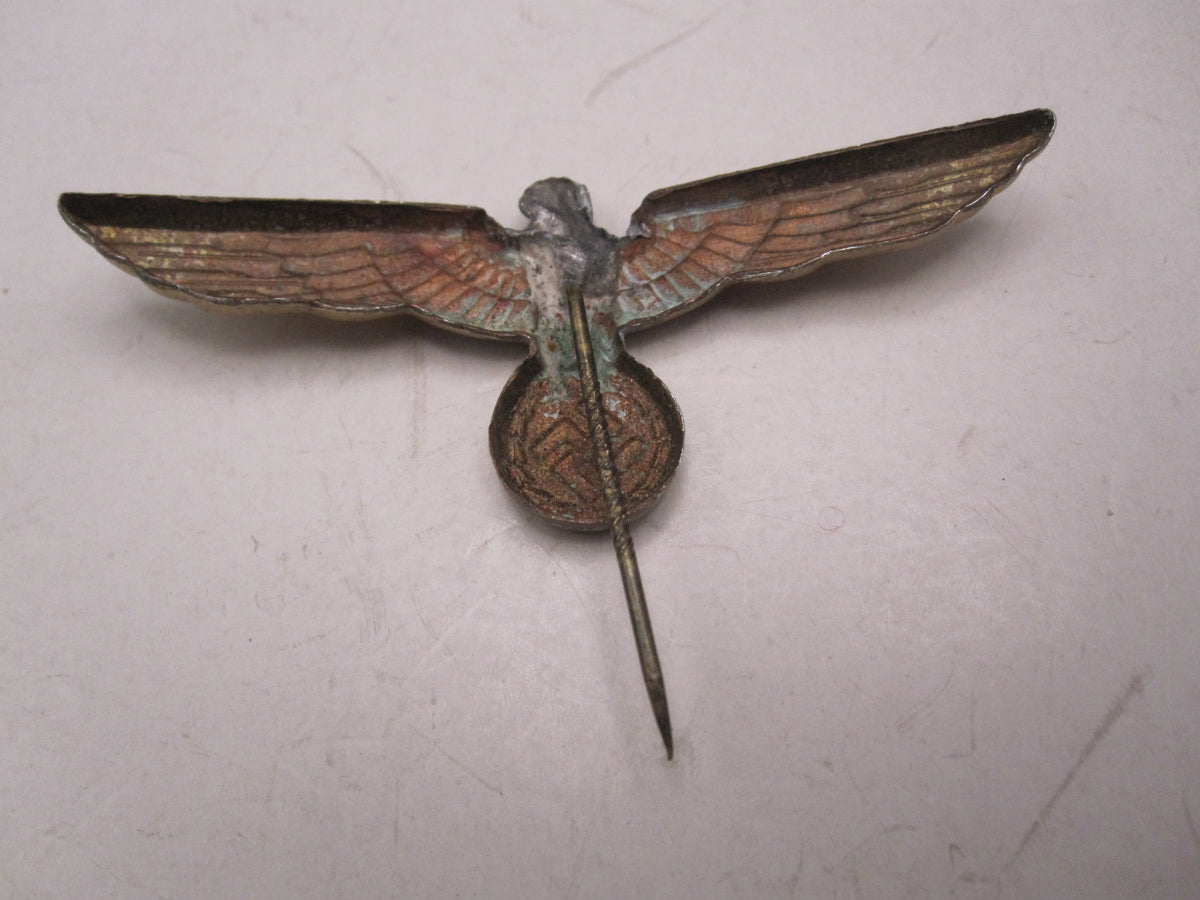 H.W.  -  -   Kriegsmarine Mützenadler 2. Modell große Ausführung für Portepeeunteroffiziere