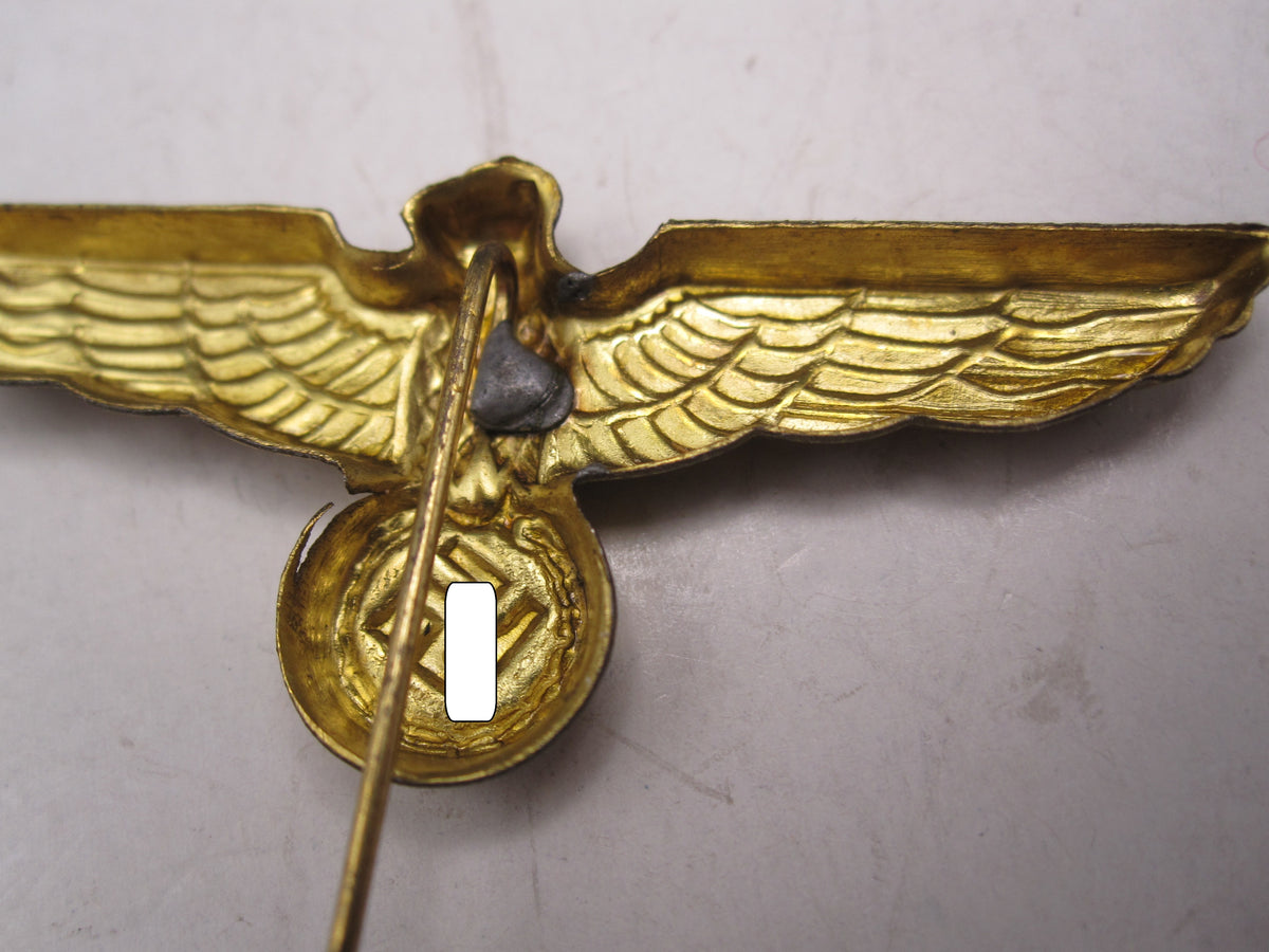 H.W.  -  -   Kriegsmarine Mützenadler für die Tellermütze MINT CONDITION