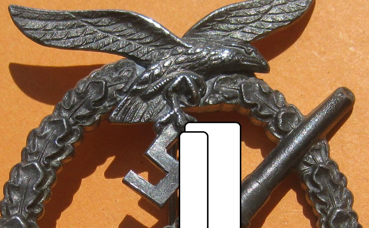 H.W.  Flakkampfabzeichen der Luftwaffe -Seltene Variante-