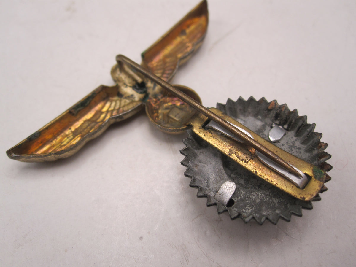 H.W.  -  -   Kriegsmarine Mützenadler mit Kokarde für die Tellermütze MINT CONDITION