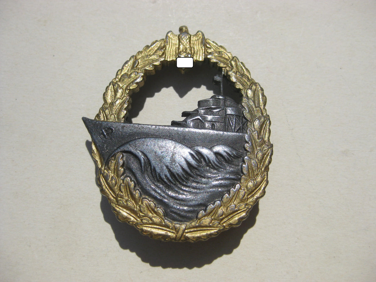 Zerstörer Kriegsabzeichen Hersteller: S.H.u.Co.