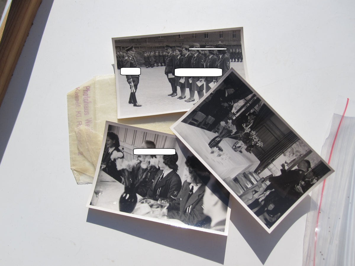 Original Fotos Verleihung KVK an weibliches Luftwaffenpersonal!