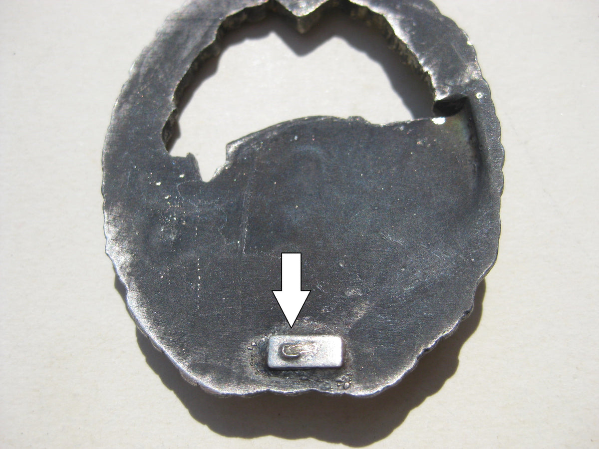 H.W.   -    -   Schnellboot Kriegsabzeichen 1.Modell Extrem seltener Hersteller