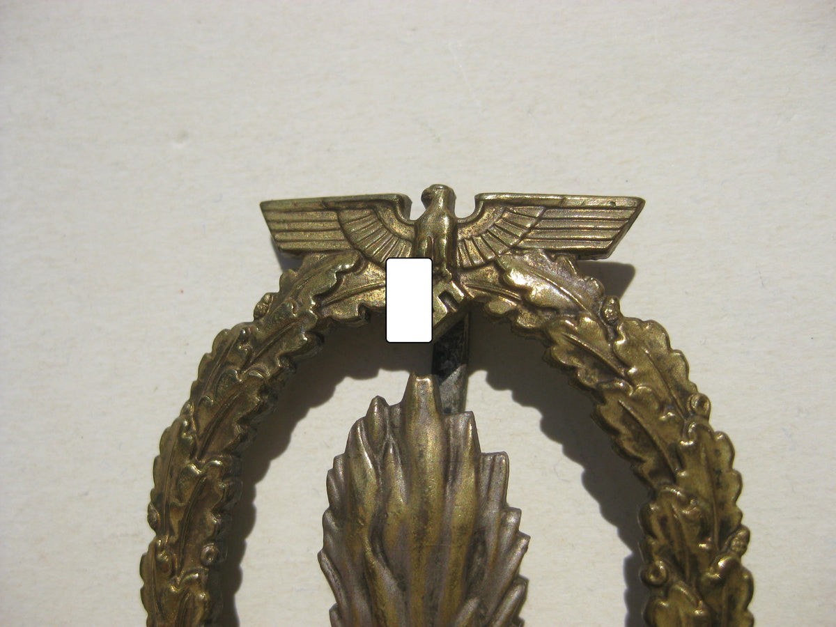 H.W.    Minensucher Kriegsabzeichen Sehr seltener Hersteller