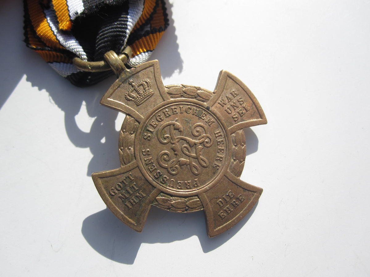Medaille KDM Kriegsdenkmünze für Kämpfer Königgrätz 1866