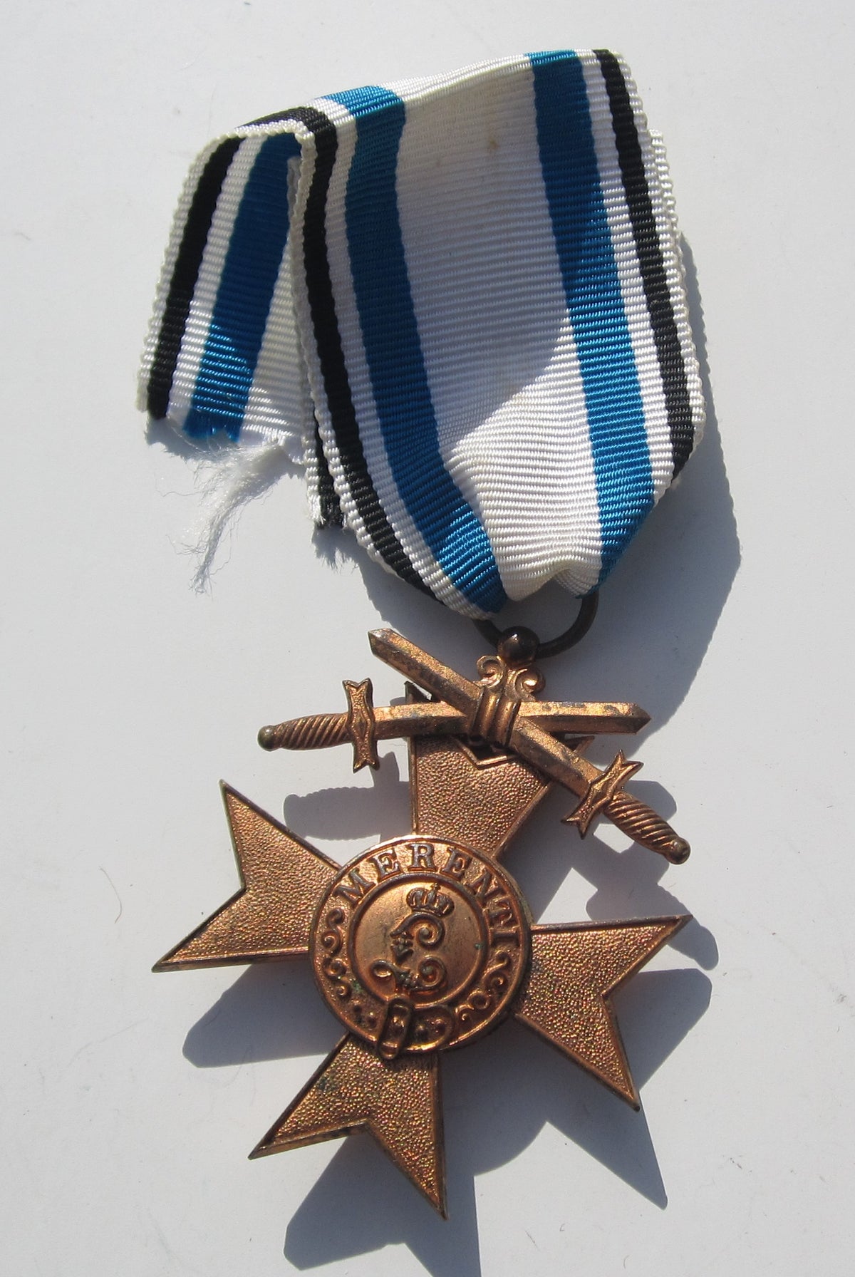 BAYERN Königreich bayrisches Militärverdienstkreuz 3.Klasse mit Schwertern (MVK) 1913-1918