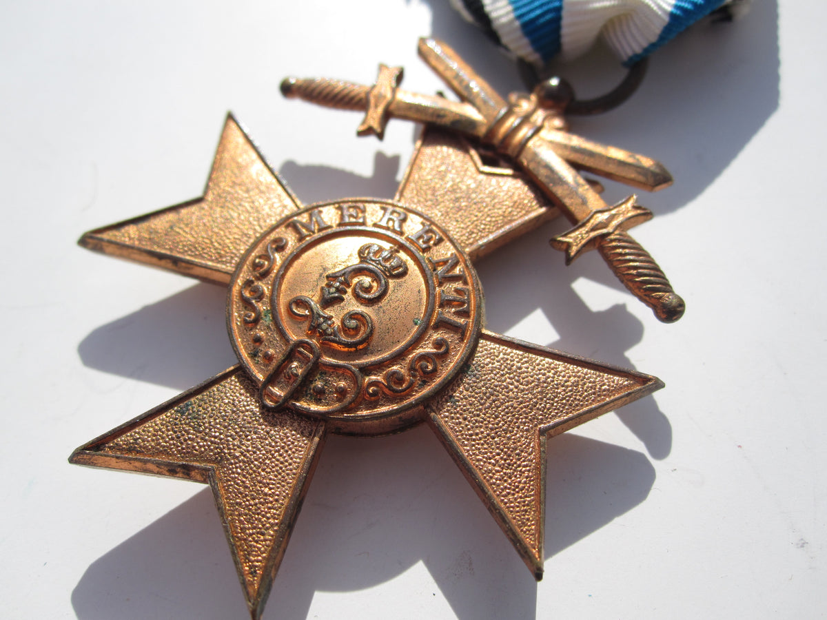 BAYERN Königreich bayrisches Militärverdienstkreuz 3.Klasse mit Schwertern (MVK) 1913-1918
