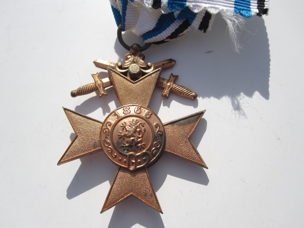 BAYERN Königreich bayrisches Militärverdienstkreuz 3.Klasse mit Schwertern (MVK) 1913-1918