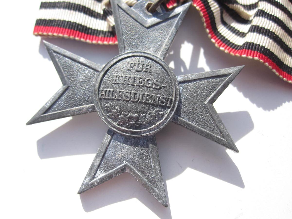 Kreuz für Kriegshilfsdienst -Preußen- Verleihung an Frau !!!