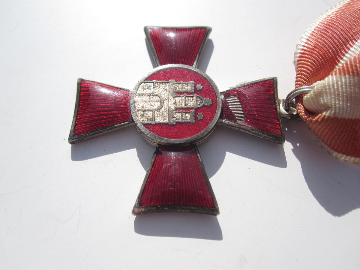Orden Hamburger Hanseatenkreuz Kriegsverdienstkreuz 1914