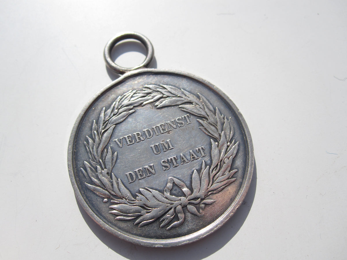 Medaille Preußen Verdienst um den Staat -SILBER-
