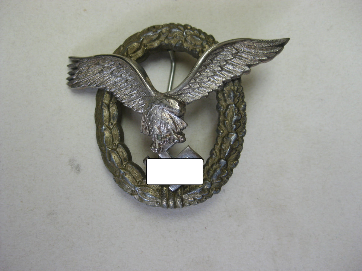 H.W.   -  -        100% originales Gemeinsames Flugzeugführer- und Beobachterabzeichen