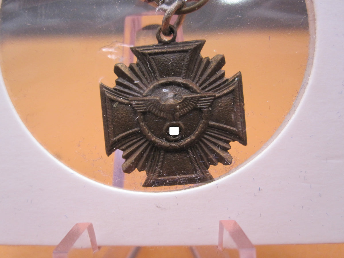 H.W.  -  - Miniatur Kreuz für 10 Dienstjahre in der Partei NSDAP MINT CONDITION