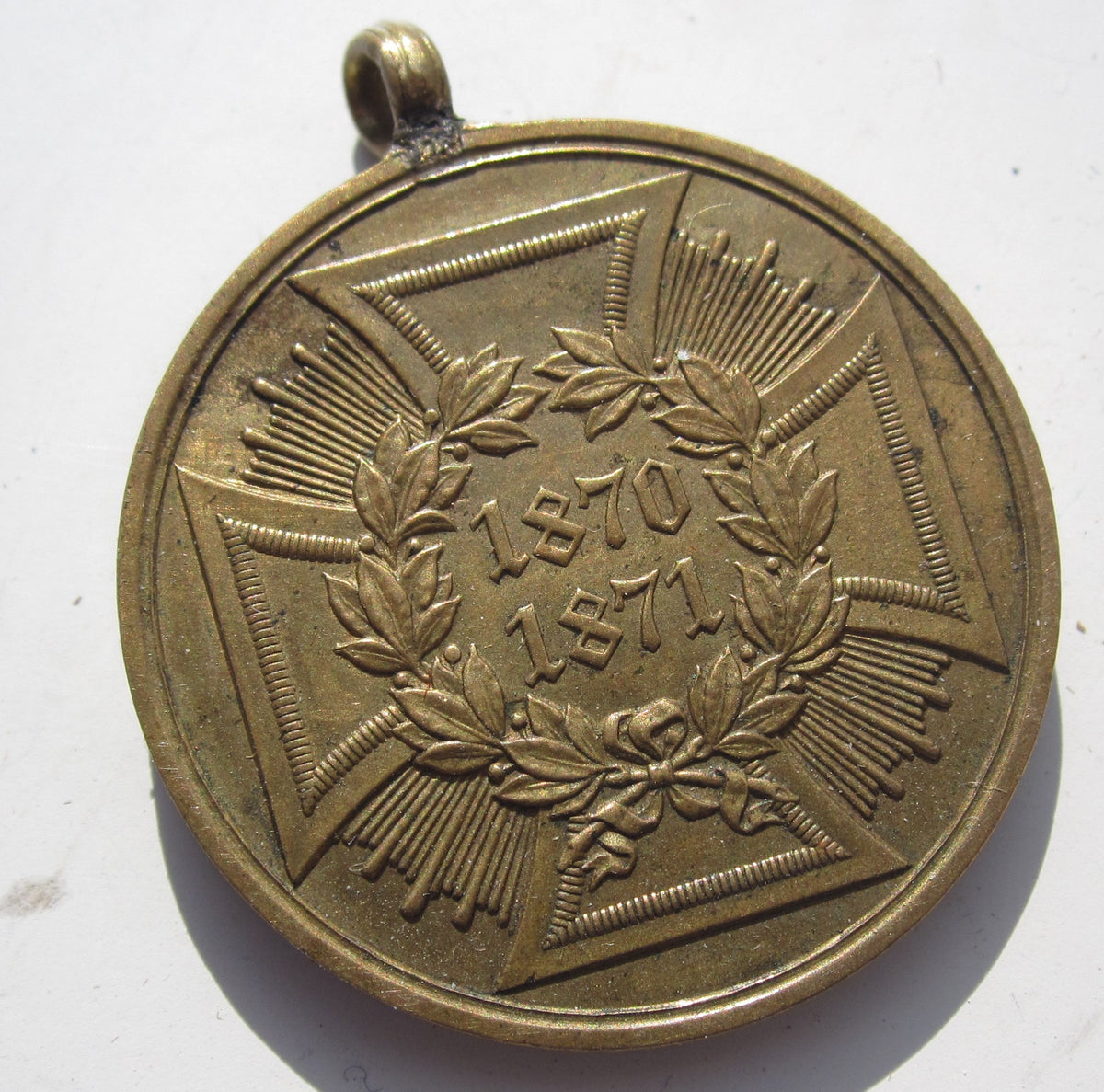 Medaille KDM Kriegsdenkmünze 1870-71 für Kämpfer