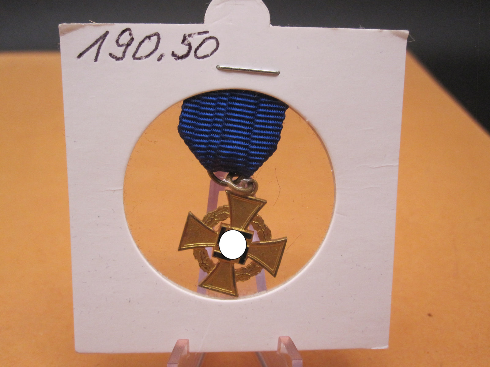 H.W.  -  - Miniatur Kreuz für 40 Jahre Treue Dienste MINT CONDITION