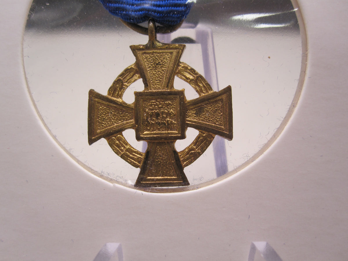 H.W.  -  - Miniatur Kreuz für 40 Jahre Treue Dienste