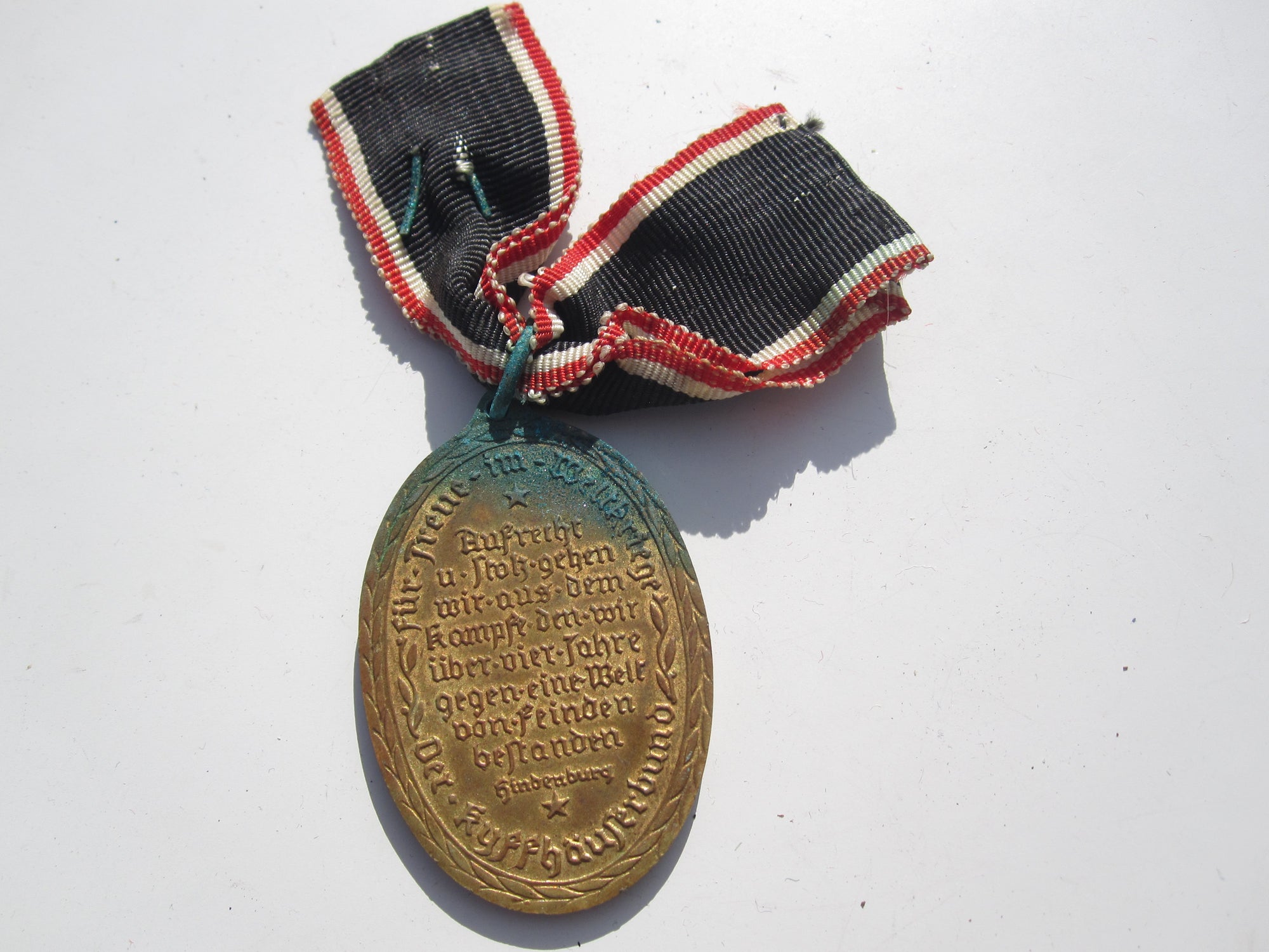 Medaille Kyffhäusermedaille Kriegserinnerungsmedaille 1914 - 1918