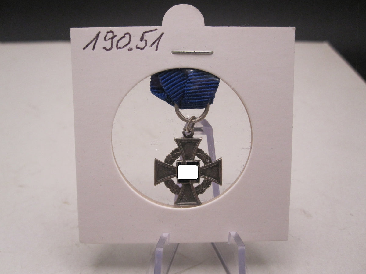 H.W.  -  - Miniatur Kreuz für 25 Jahre Treue Dienste MINT CONDITION