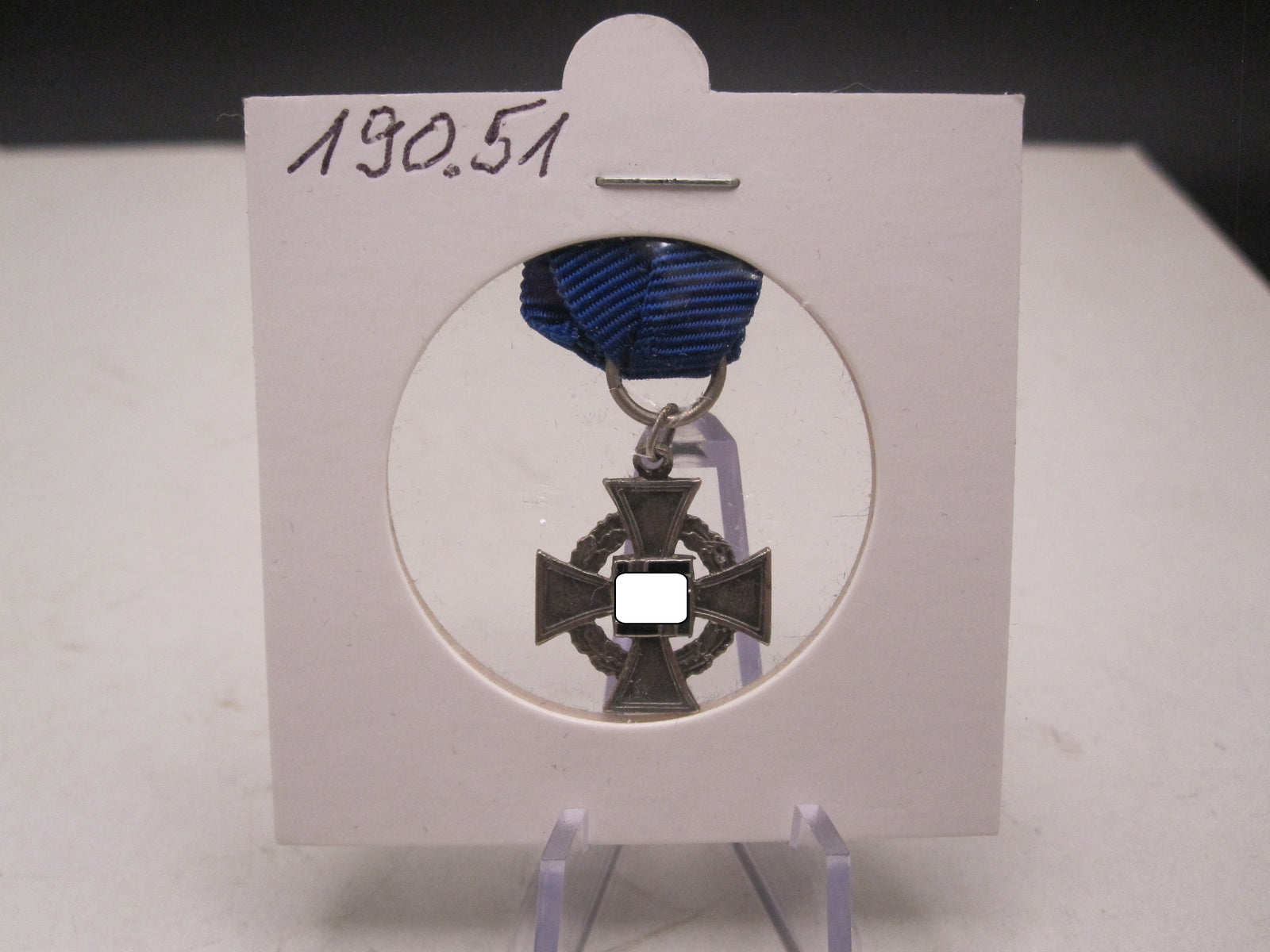 H.W.  -  - Miniatur Kreuz für 25 Jahre Treue Dienste MINT CONDITION