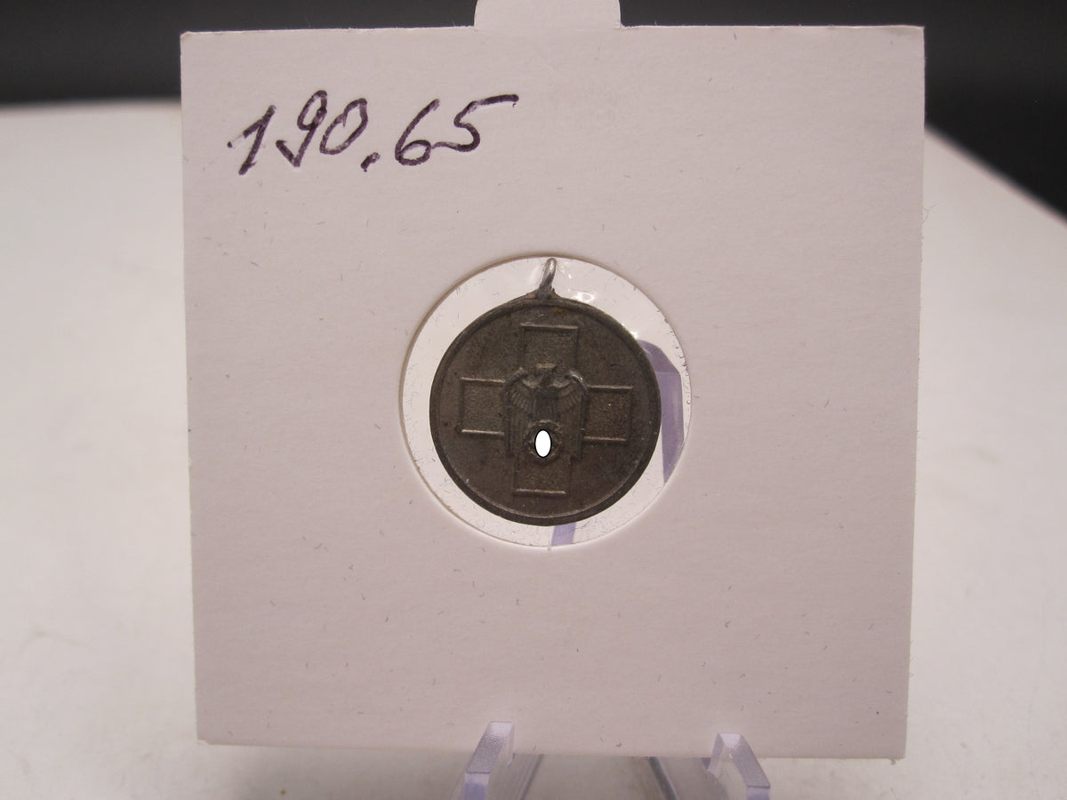 H.W.  -  - Miniatur Medaille deutsche Volkspflege