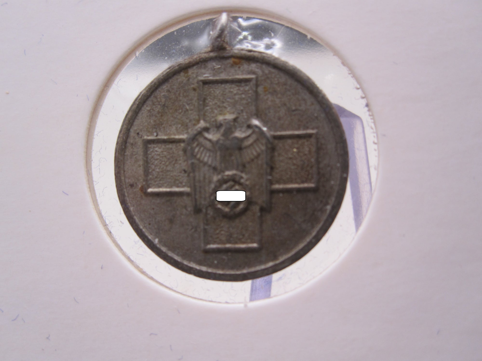 H.W.  -  - Miniatur Medaille deutsche Volkspflege