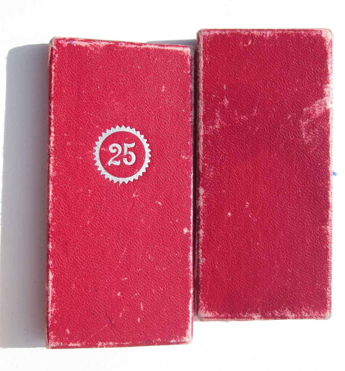 Treudienst-Ehrenzeichen für 25 Jahre in Verleihungsschachtel Hersteller: Rudolf Haupt