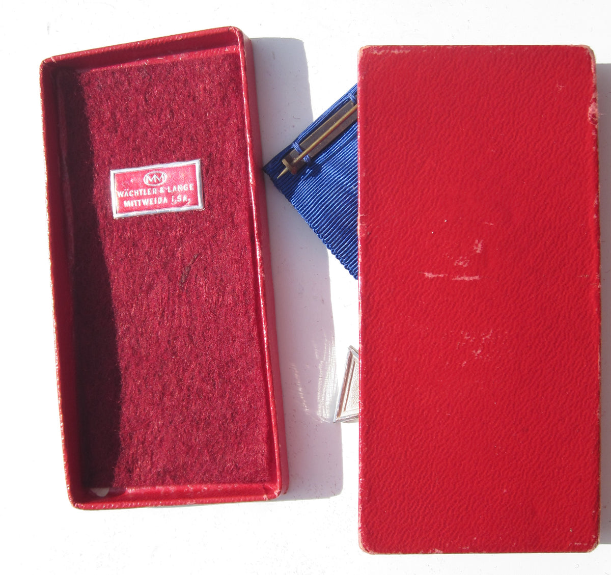 Treudienst-Ehrenzeichen für 25 Jahre in Verleihungsschachtel Hersteller: Wächtler &amp; Lange