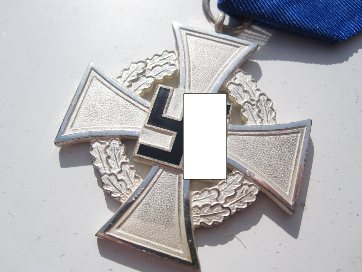 Treudienst-Ehrenzeichen für 25 Jahre in Verleihungsschachtel Hersteller: Wächtler &amp; Lange