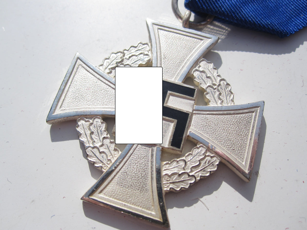 Treudienst-Ehrenzeichen für 25 Jahre in Verleihungsschachtel Hersteller: Wächtler &amp; Lange