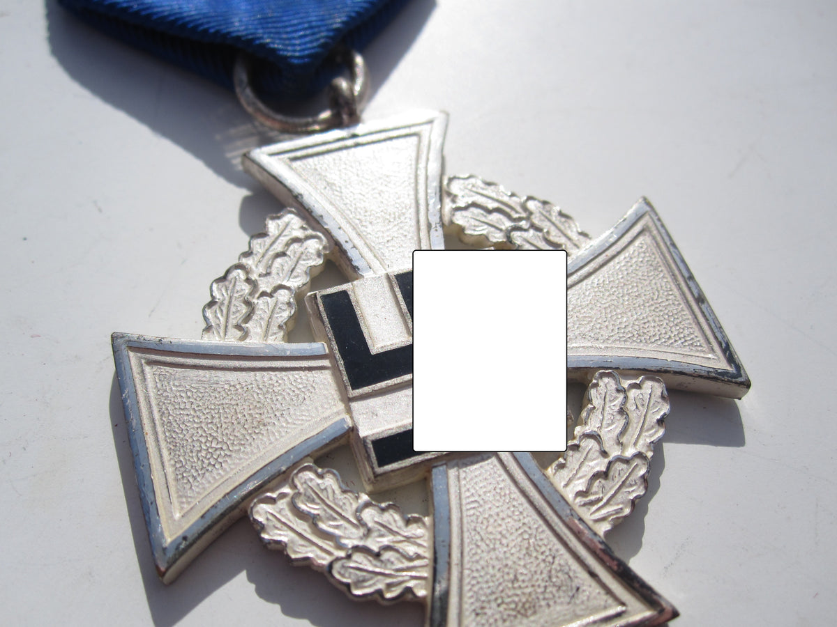 Treudienst-Ehrenzeichen für 25 Jahre in Verleihungsschachtel Hersteller: Wächtler &amp; Lange