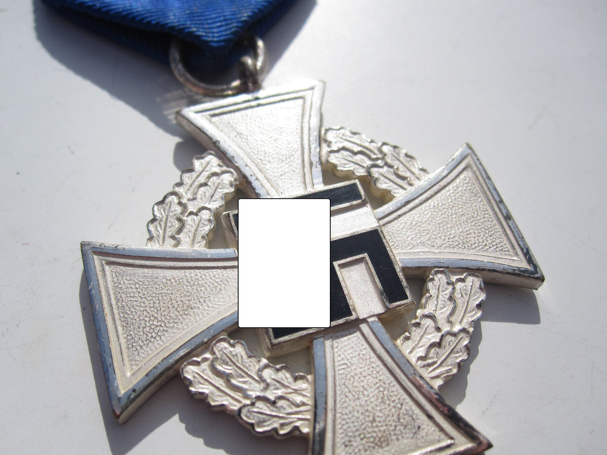 Treudienst-Ehrenzeichen für 25 Jahre in Verleihungsschachtel Hersteller: Wächtler &amp; Lange