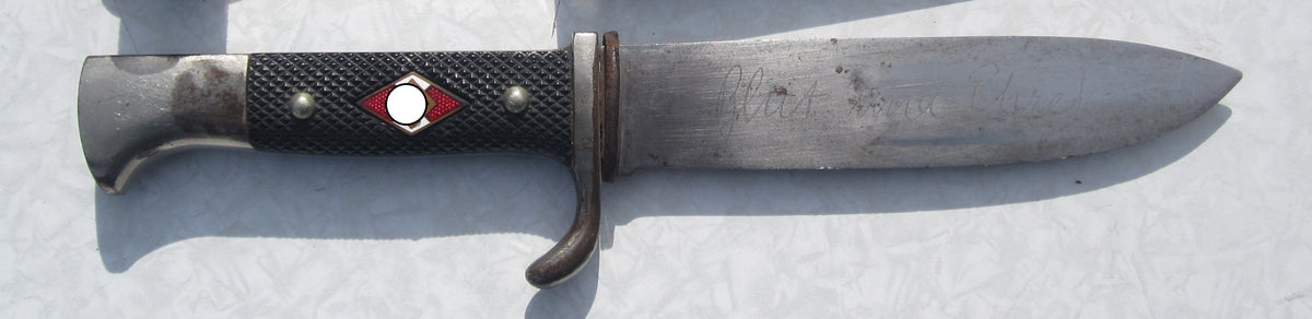 Fahrtenmesser der Hitlerjugend HJ-Dolch Hersteller: WKC