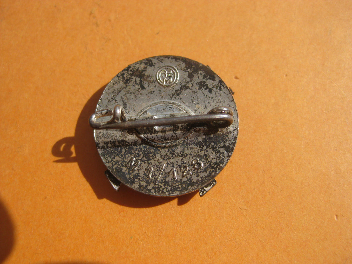 H.W. Hitlerjugend (HJ) Jungvolk (DJ) Schießauszeichnung für Scharfschützen Hersteller M1/128