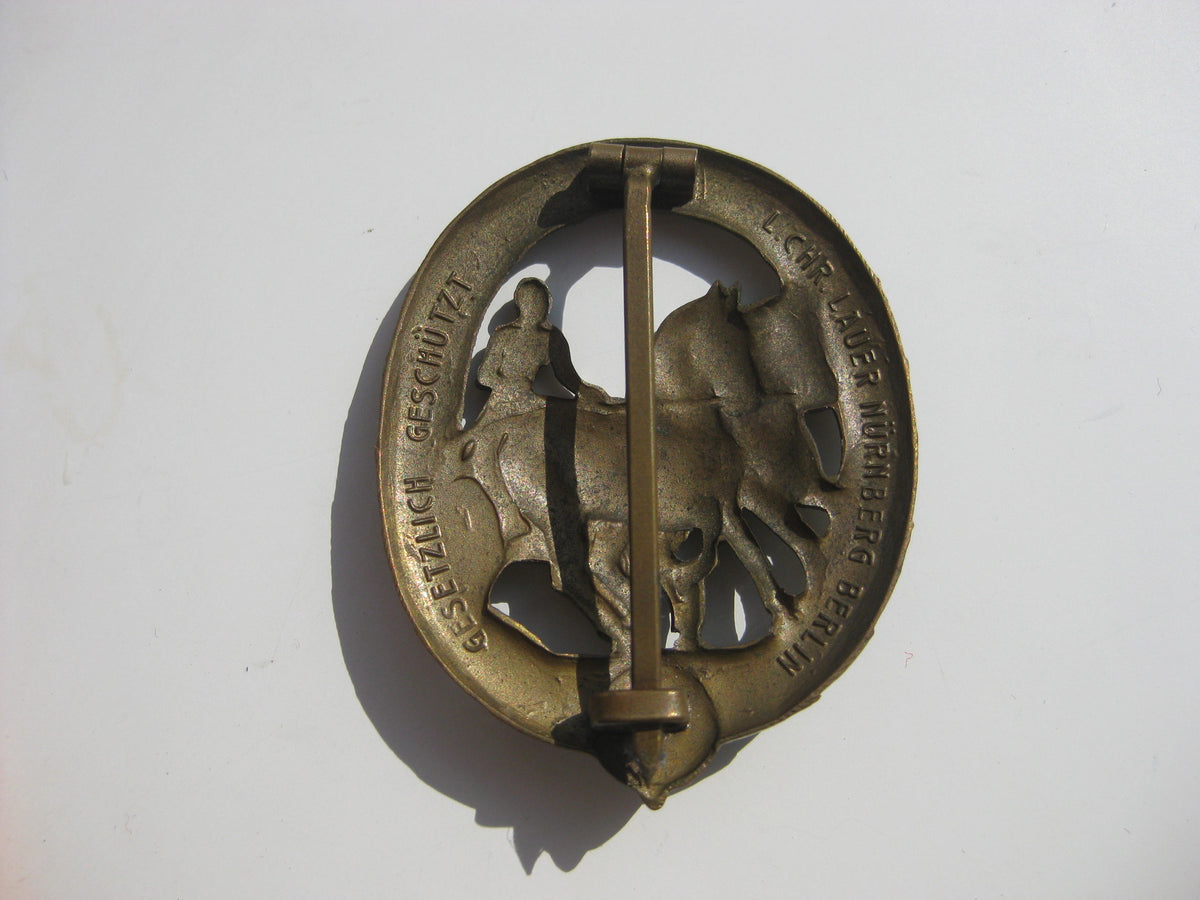 H.W. Das Deutsche Fahrer Abzeichen in Bronze 1933 - 1945