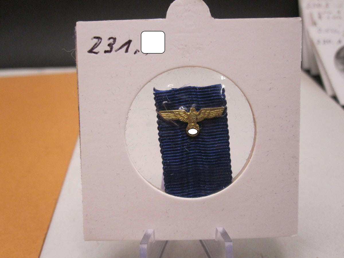 H.W.  -  - Miniatur Bandadler zur 1 &amp; 3 Klasse Dienstjahre in der Wehrmacht