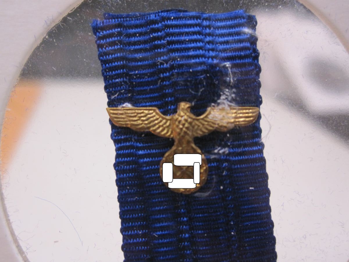 H.W.  -  - Miniatur Bandadler zur 1 &amp; 3 Klasse Dienstjahre in der Wehrmacht