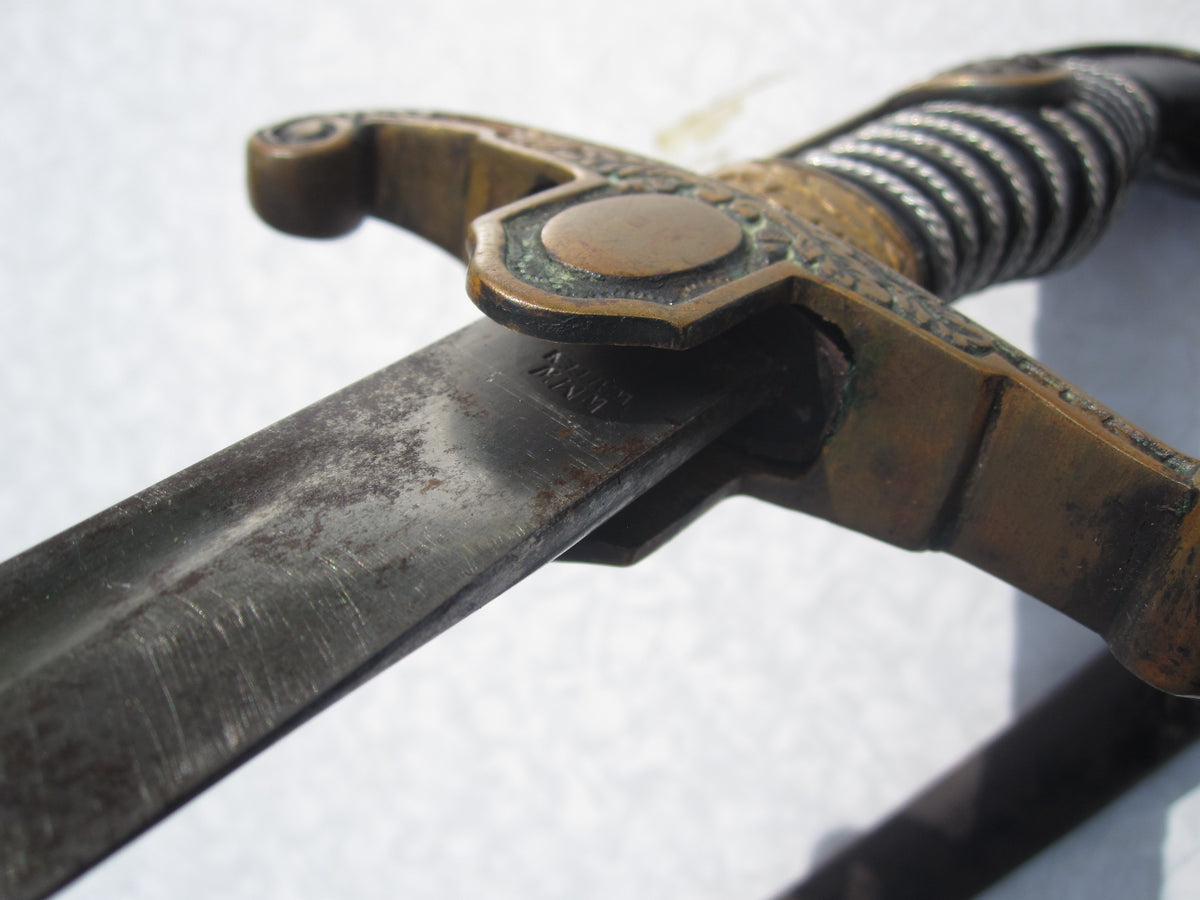 Offizierssäbel Säbel HEER Wehrmacht Seltener Hersteller: WMW - Waffen