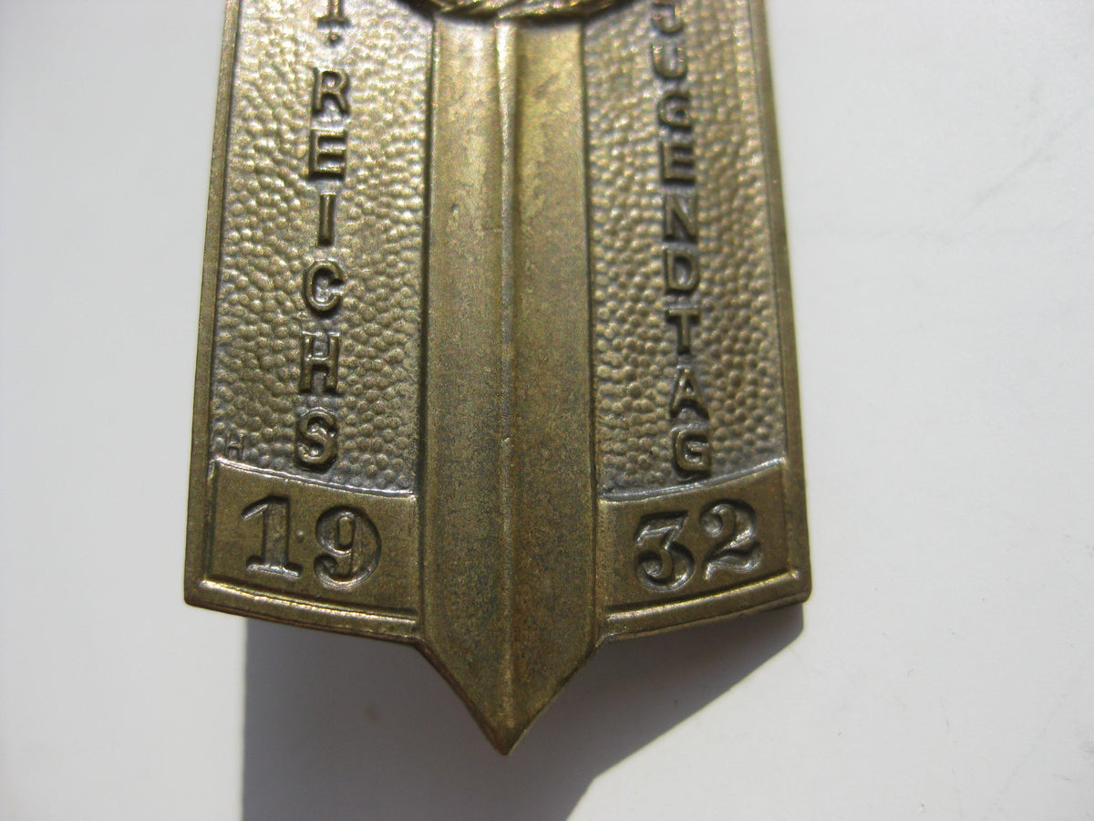 H.W. Potsdamabzeichen 1932 der HJ Ehrenzeichen in BRONZE Mint Condition