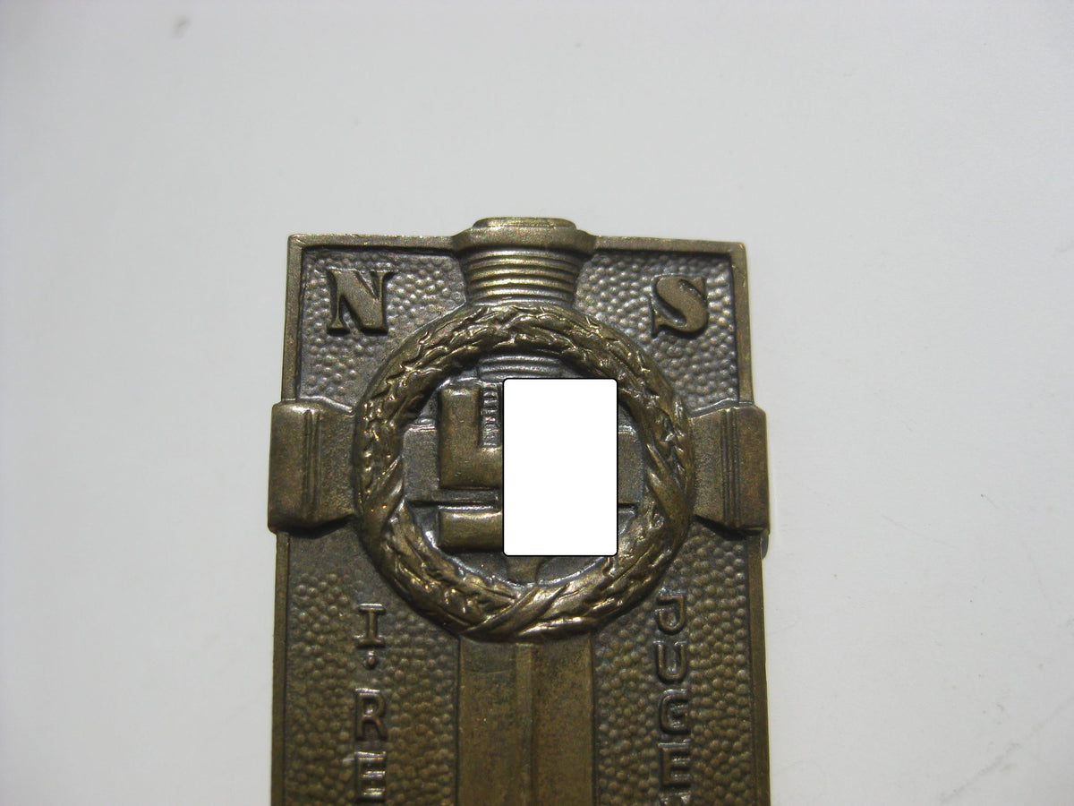 H.W. Potsdamabzeichen 1932 der HJ Ehrenzeichen in BRONZE Mint Condition