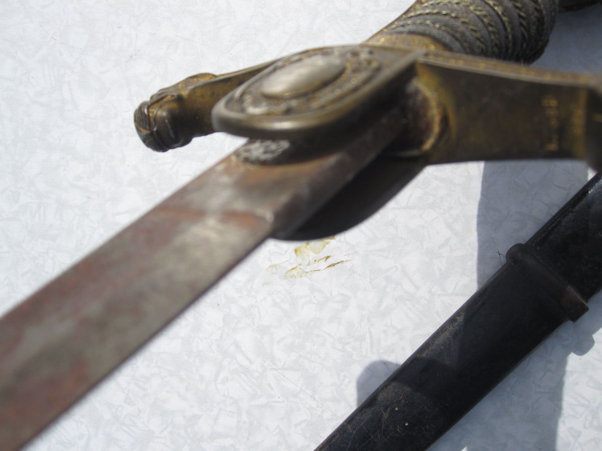 Löwenkopfsäbel Garde Preußen Hersteller: unbekannt